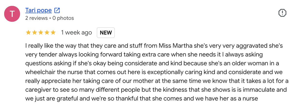 Thank you, Tari!